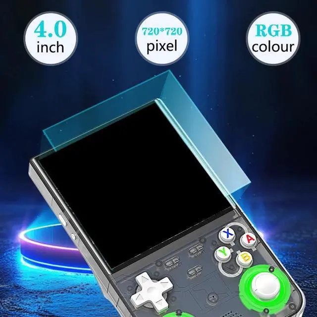 Alt view image 5 of 7 - R36 Ultra X Retro Handheld Game Console Linux OS, 4.5-inch IPS Screen, 2.4G WiFi Support for Online Multiplayer Gaming