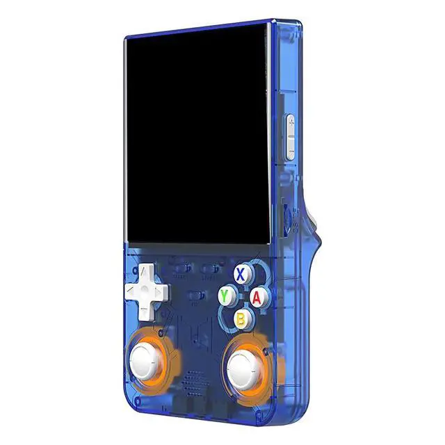 Alt view image 2 of 6 - R36 Ultra X Retro Handheld Game Console Linux OS, 4.5-inch IPS Screen, 2.4G WiFi Support for Online Multiplayer Gaming blue