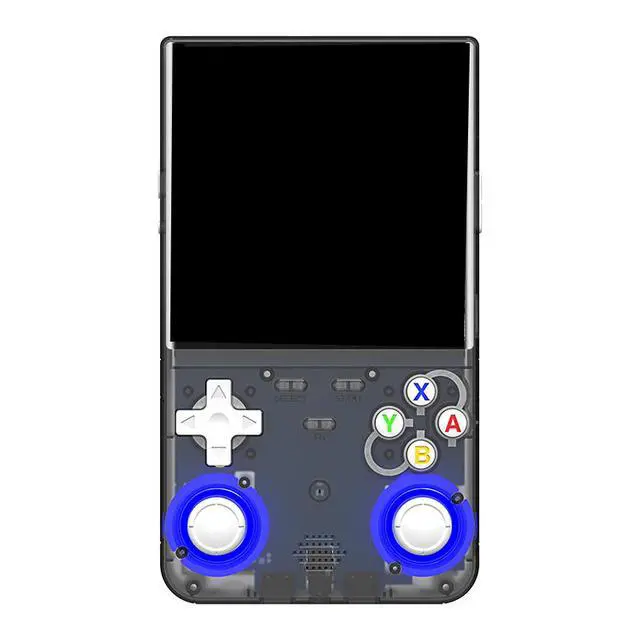 Alt view image 5 of 6 - R36 Ultra X Retro Handheld Game Console Linux OS, 4.5-inch IPS Screen, 2.4G WiFi Support for Online Multiplayer Gaming blue