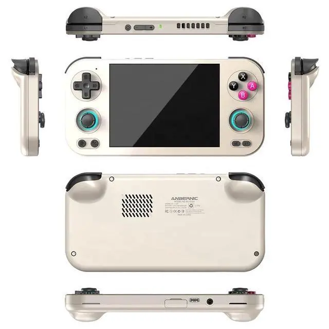 Alt view image 2 of 6 - RG476H Portable Game Console 5000mAh Battery, 8GB+128GB Storage, WiFi & BT, Multi-Function Classic Video Game Handheld