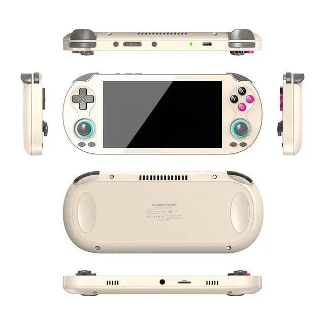 Alt view image 2 of 6 - RG VITA Pro Handheld Game Console Dual OS Android 14/Linux, 5.5" 1080P Screen, Multi-Emulator Support, 4GB+64GB, Wi-Fi 6