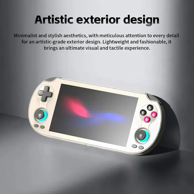 Alt view image 6 of 6 - RG VITA Pro Handheld Game Console Dual OS Android 14/Linux, 5.5" 1080P Screen, Multi-Emulator Support, 4GB+64GB, Wi-Fi 6