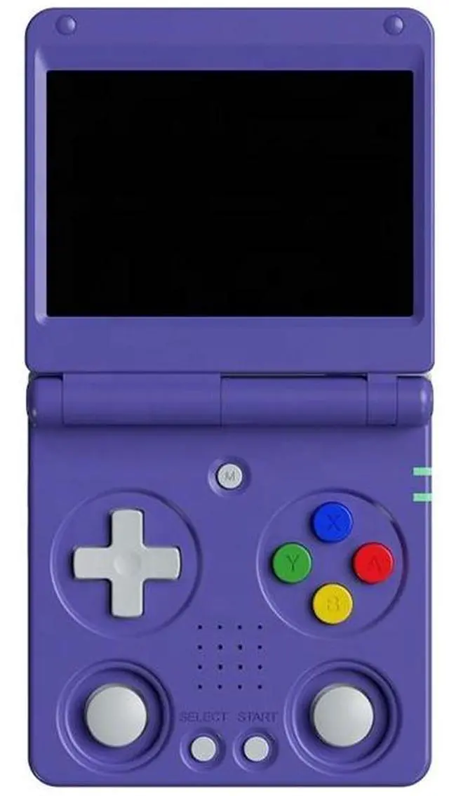 Main image of RG34XXSP Mini Retro Clamshell Handheld Game Console 5G WiFi, HDMI TV Output, 3300mAh Battery, Great Gift for Kids Indigo