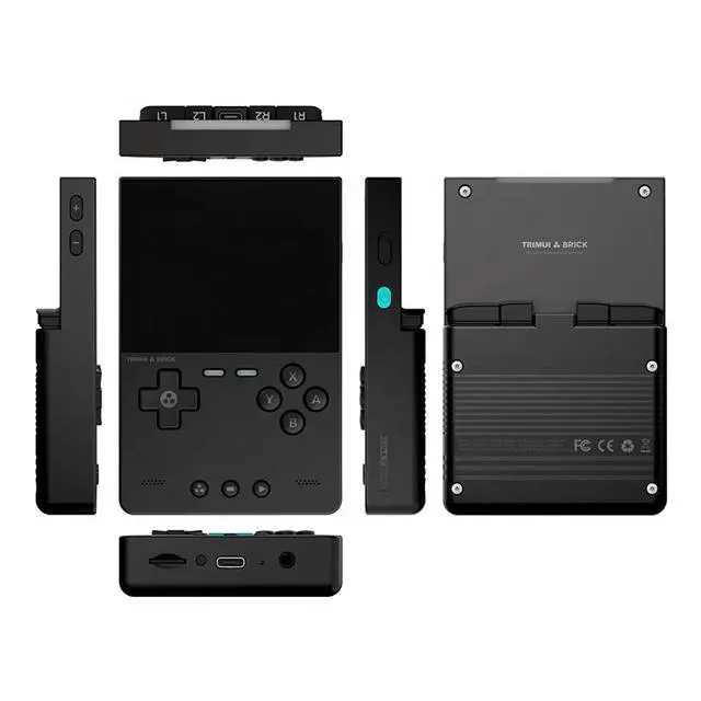 Alt view image 2 of 7 - Brick Handheld Game Console 3.2" IPS Screen, Classic Mini Retro Portable Video Game Player, Great Christmas Gift for Gamers & Game Boy Fans