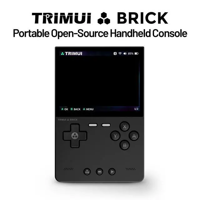 Alt view image 7 of 7 - Brick Handheld Game Console 3.2" IPS Screen, Classic Mini Retro Portable Video Game Player, Great Christmas Gift for Gamers & Game Boy Fans