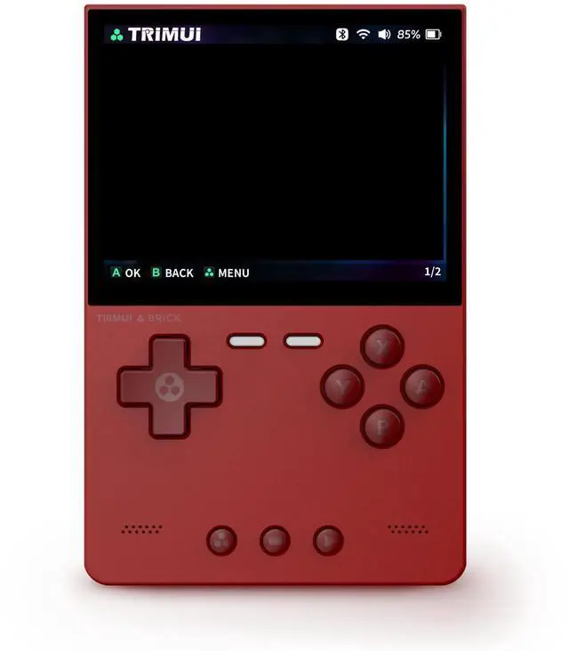 Main image of Brick Handheld Game Console 3.2" IPS Screen, Classic Mini Retro Portable Video Game Player, Great Christmas Gift for Gamers & Game Boy Fans Red