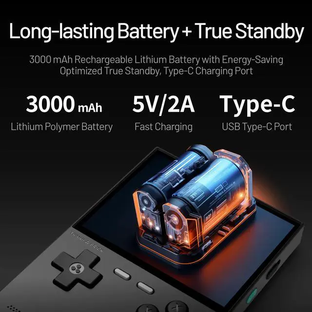 Alt view image 6 of 6 - Brick Handheld Game Console 3.2" IPS Screen, Classic Mini Retro Portable Video Game Player, Great Christmas Gift for Gamers & Game Boy Fans Purple