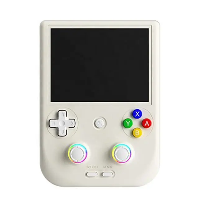 Alt view image 2 of 6 - RG 406V 64-Bit Handheld Game Console Unisoc T820, 4" IPS Screen, 3D Hall Joystick, RGB Lighting, 8GB+128GB, Android 13 - white