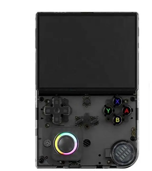 Main image of Portable Mini Anbernic RG40XX V Video Game Console 4" IPS Screen, RGB Lights, Retro Handheld Player, Compatible with Miyoo Mini & RG35XX black