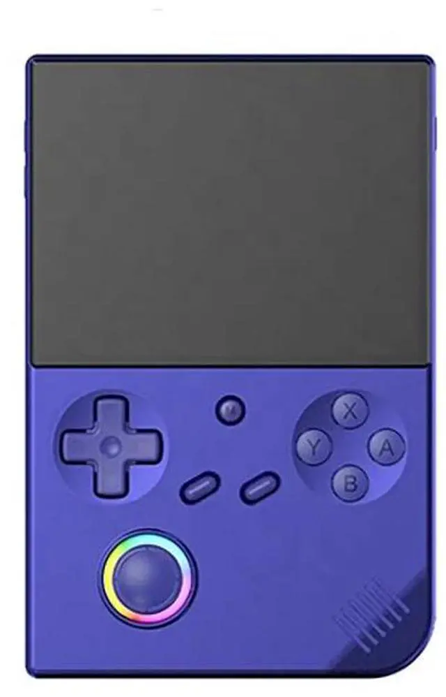 Main image of Portable Mini Anbernic RG40XX V Video Game Console 4" IPS Screen, RGB Lights, Retro Handheld Player, Compatible with Miyoo Mini & RG35XX blue