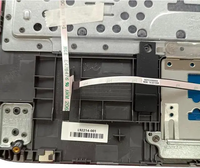 Alt view image 3 of 7 - replacement keyboard for HP Chromebook 11 G3 EE with Palmrest including Touchpad L92214-001