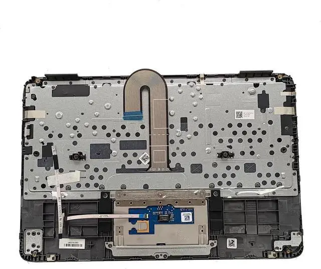 Alt view image 6 of 7 - replacement keyboard for HP Chromebook 11 G3 EE with Palmrest including Touchpad L92214-001