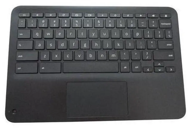 Main image of replacement keyboard for HP Chromebook 11 G3 EE with Palmrest including Touchpad L92214-001