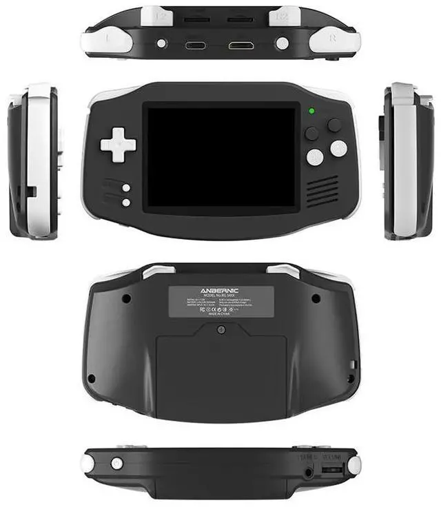 Main image of RG34XX Portable Retro Handheld Game Console 3.4" IPS Screen, H700 CPU, 64GB, 3500mAh Battery, Linux OS, Bluetooth 4.2, 5000+ Games Preloaded black