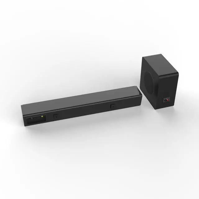 Alt view image 4 of 7 - Bedside Soundbar & TV Speaker 120W High-Power Wireless Home Theater Audio, Bluetooth Sound Bar for Bedroom/Living Room, Cinematic Sound - black