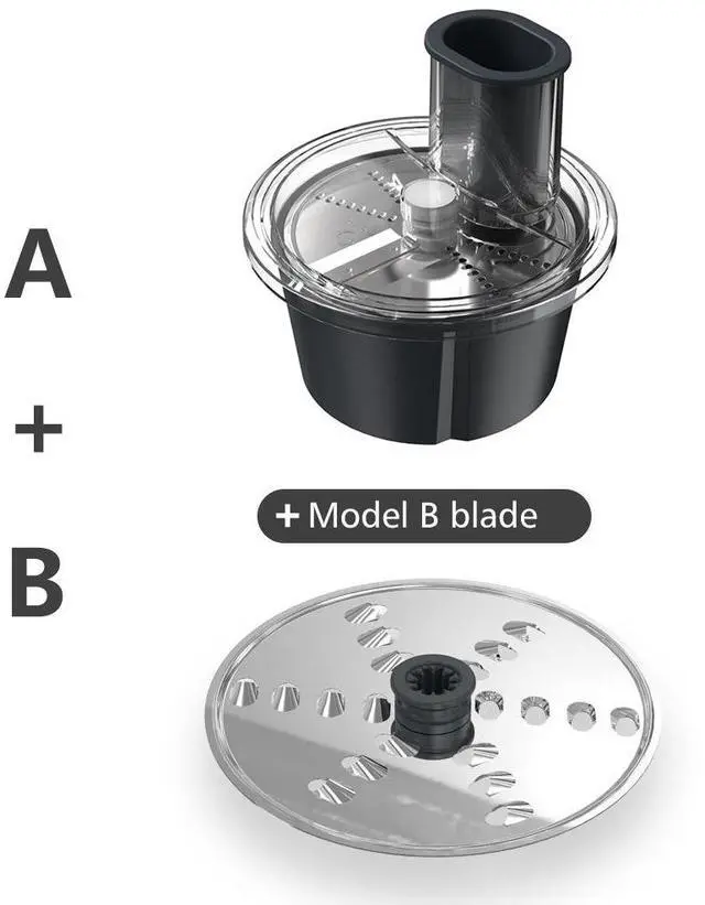Main image of Multifunctional Vegetable Slicer & Grater Attachment for Thermomix TM5/TM6 Compatible with Vorwerk Kitchen Machine
