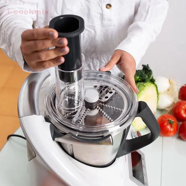 Alt view image 5 of 7 - Multifunctional Food Processor Cutting, Meat Slicing & Stir-Fry Robot, All-in-One Kitchen Cooking Machine