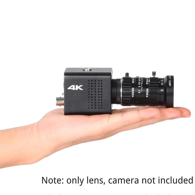 Alt view image 4 of 7 - 5-50mm FA Manual Zoom Lens 12MP C-Mount, Low Distortion, for Industrial Vision / Machine Vision Cameras