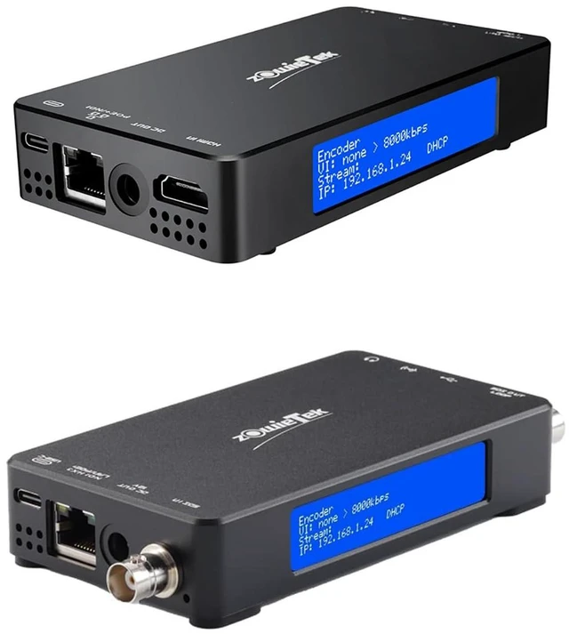 Main image of 4K HDMI NDI +3G SDI NDI , SRT RTMP RTMPS RTSP, UVC to HDMI/SDI, Pass-Through & Loopout, H.265/H.264 Live Streaming to YouTube with PoE