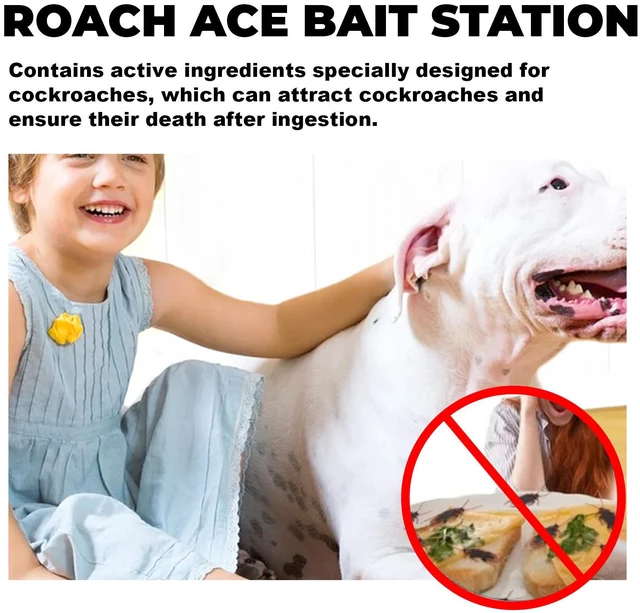 Alt view image 5 of 7 - Cockroach Bait Station 8 Traps + 8 Adhesive Strips, Indoor Roach Killer for Kitchen & Home, Long-Lasting Pest Control