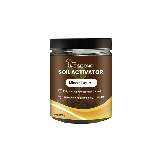 Alt view image 6 of 7 - Soil Activator 120g Plant Growth Supplement for Root Development, Nutrient Enrichment & Soil Conditioning