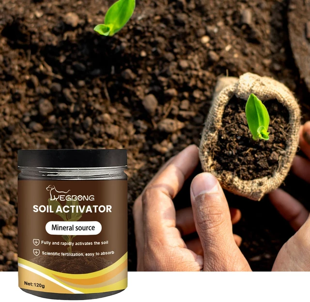 Main image of Soil Activator 120g Plant Growth Supplement for Root Development, Nutrient Enrichment & Soil Conditioning