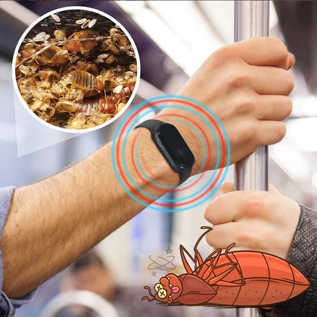 Alt view image 3 of 7 - Mosquito Repellent Watch Portable Outdoor Camping Anti-Mosquito Bracelet, Silicone Comfort Fit, Gentle Bug Protection for Adults & Kids