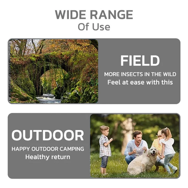 Alt view image 6 of 7 - Mosquito Repellent Watch Portable Outdoor Camping Anti-Mosquito Bracelet, Silicone Comfort Fit, Gentle Bug Protection for Adults & Kids