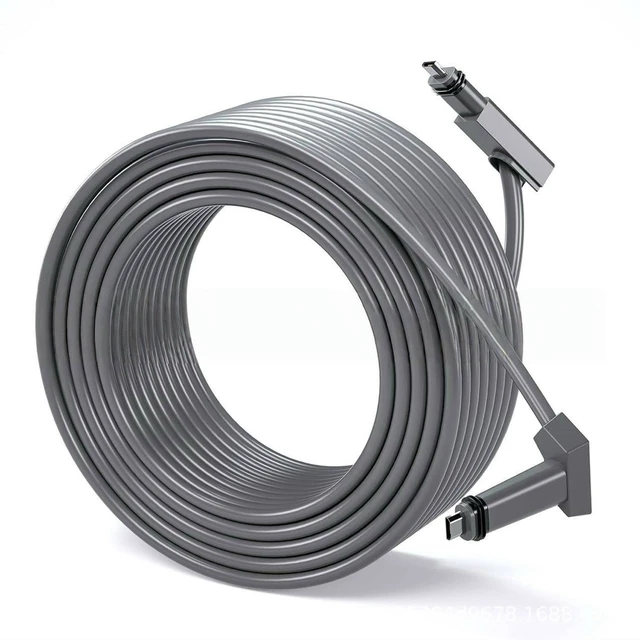 Alt view image 6 of 7 - Starlink Gen2 Ethernet & Power Replacement Cable Waterproof 2-in-1, Compatible with Gen2/Mini, Durable for Outdoor Use - 2m