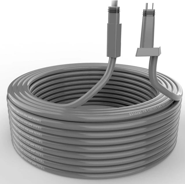 Alt view image 4 of 7 - Starlink Gen2 Ethernet & Power Replacement Cable Waterproof 2-in-1, Compatible with Gen2/Mini, Durable for Outdoor Use - 2m