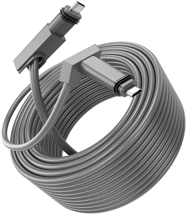 Alt view image 7 of 7 - Starlink Gen2 Ethernet & Power Replacement Cable Waterproof 2-in-1, Compatible with Gen2/Mini, Durable for Outdoor Use - 2m