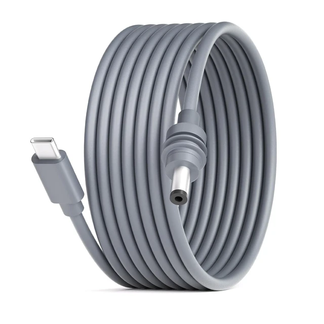 Alt view image 4 of 7 - GEN Mini Type-C to DC Power Cable USB-C Charging Extension Cord, External Power Supply for Mini Devices - 2m