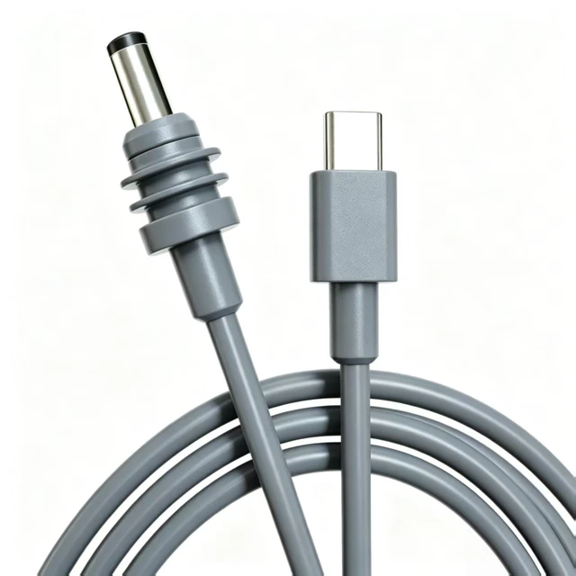 Alt view image 6 of 7 - GEN Mini Type-C to DC Power Cable USB-C Charging Extension Cord, External Power Supply for Mini Devices - 2m