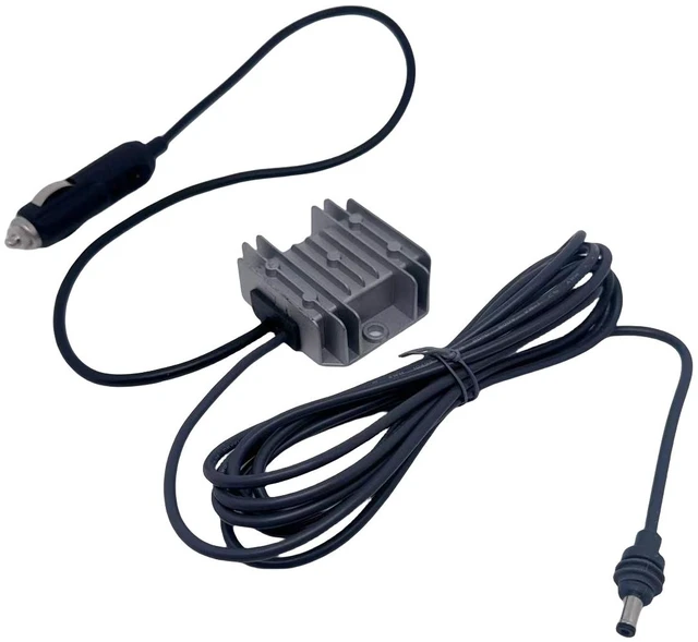 Alt view image 2 of 7 - 12V Input Step-Up to 30V 2A 60W DC Charger 3.5M 18AWG Cable, High-Efficiency Boost Converter, Stable Power Supply Adapter