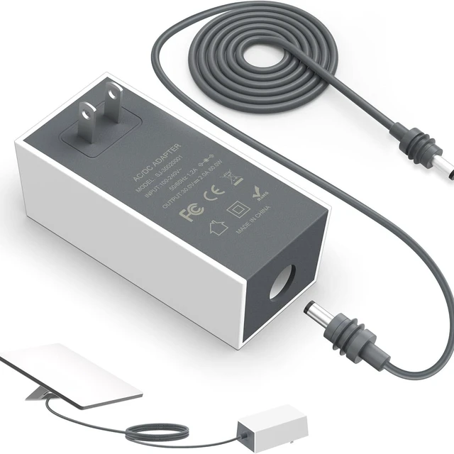 Alt view image 2 of 7 - Power Adapter for Gen 4 Mini 60W 30V 2A High-Power Charger, US Plug, Plug-and-Play
