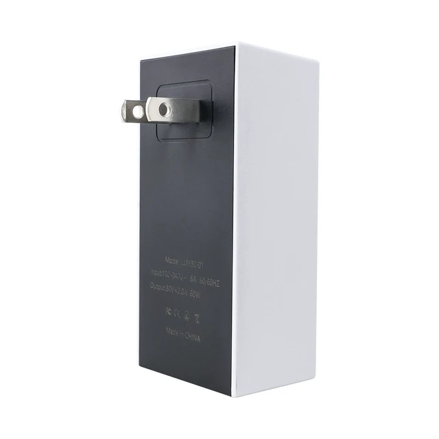 Alt view image 6 of 7 - Power Adapter for Gen 4 Mini 60W 30V 2A High-Power Charger, US Plug, Plug-and-Play
