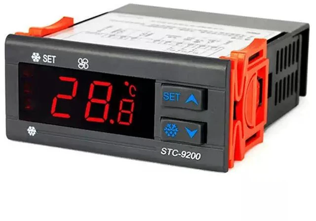 Main image of STC-9200 Refrigeration Defrost Fan Controller Electronic Temperature Controller for Cold Storage, Refrigerator & Freezer