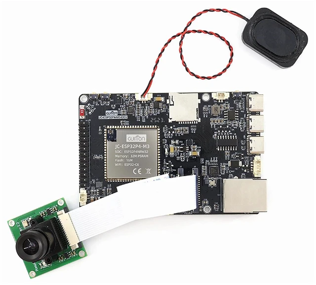 Alt view image 2 of 6 - ESP32-P4 Development Board Dual-Core RISC-V + ESP32-C6 Co-Processor, Camera/Ethernet/DSI Display Support