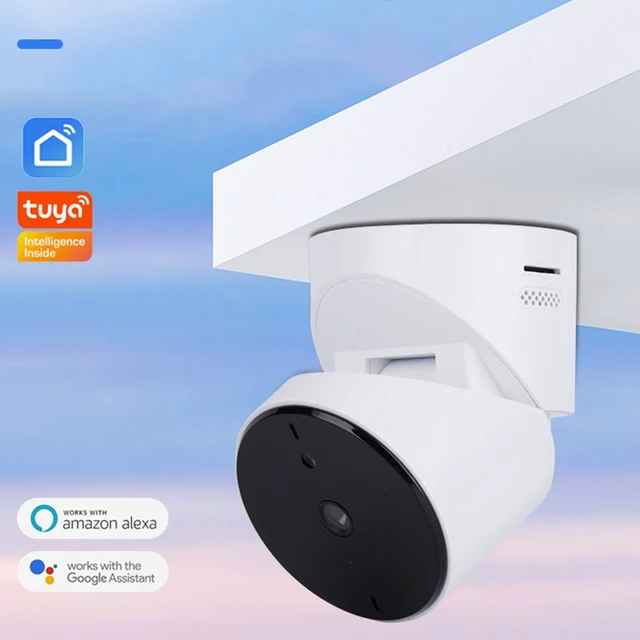 Alt view image 6 of 6 - WiFi Garage Monitor Night Vision Smart Garage Door Camera, HD Mini Wireless Alarm