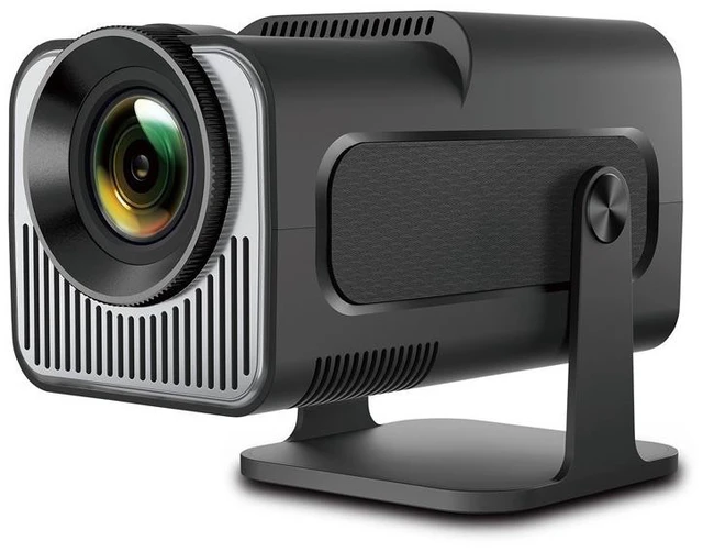 Main image of HY320 MINI 4K HD Android Smart Projector Portable Home Theater Short-Throw Projector, Android Version, Black