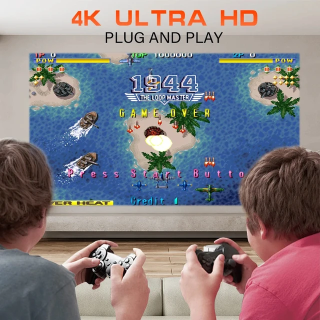 Alt view image 5 of 7 - P30MAX Gaming Projector Android 4K Home WiFi Game Console, 720P HD Projector