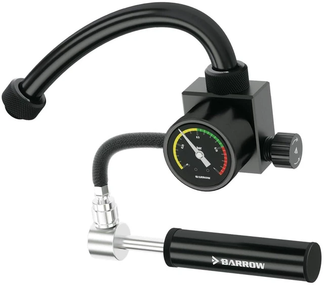 Main image of Barrow Manual Air Pressure Leak Tester for PC Water Cooling System, Portable Loop Seal Tester, Fast Airtightness Detection Tool for Water-Cooled Computers
