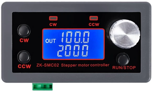 Main image of 42/57 Stepper Motor Driver Controller for NEMA 17/23 Integrated Stepper Driver Module with Forward Reverse Speed Control, LCD Display Motor Controller for CNC DIY Automation