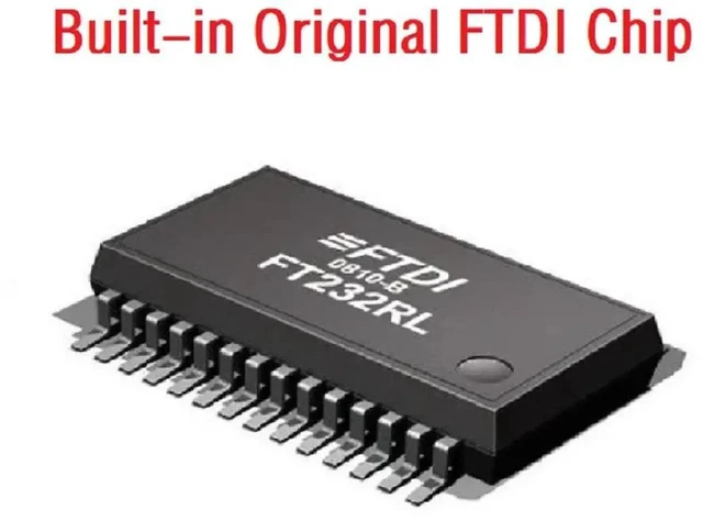 Alt view image 4 of 4 - RENOGY ROVER 20A 40A MPPT CHARGER CONTROLLER CABLE USB TO RJ11 RJ12 6P4C RS232 SERIAL COMMUNICATION KABLE WITH FTDI FT232RL CHIP 0.8M Length(1.8M Length)