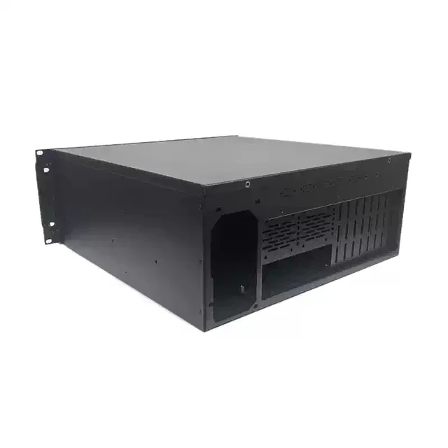 Alt view image 3 of 7 - 4U Server Chassis (Chassis Only) Supports E-ATX/ATX/M-ATX/ITX, 8 Standard PCI Expansion Slots, ATX PSU Mount, for RTX 4090 Liquid Cooling/AI Workstation