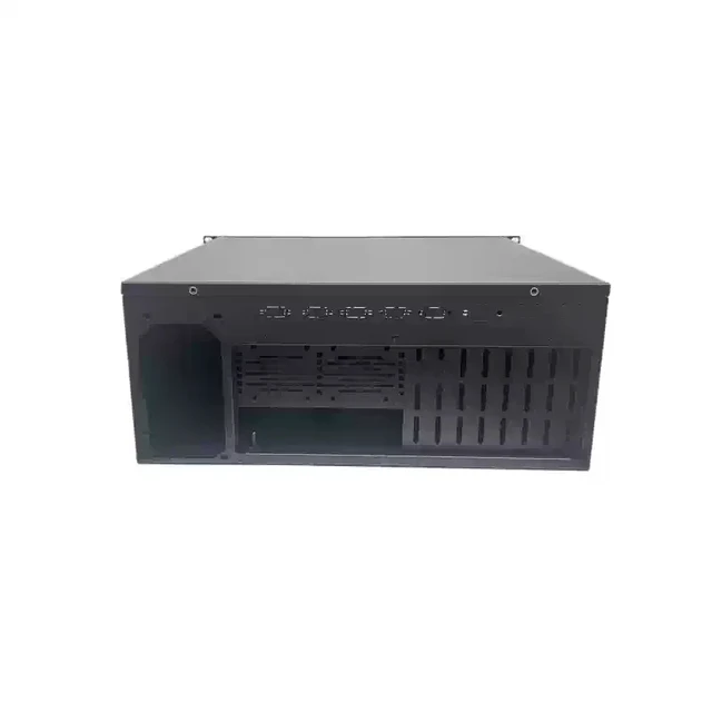 Alt view image 4 of 7 - 4U Server Chassis (Chassis Only) Supports E-ATX/ATX/M-ATX/ITX, 8 Standard PCI Expansion Slots, ATX PSU Mount, for RTX 4090 Liquid Cooling/AI Workstation