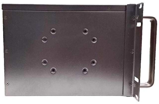 Alt view image 6 of 7 - Laser Marking Dedicated Chassis (Chassis Only) 4U Short 250mm Depth, 19" Rackmount, 7 Slots, ATX PSU, Black