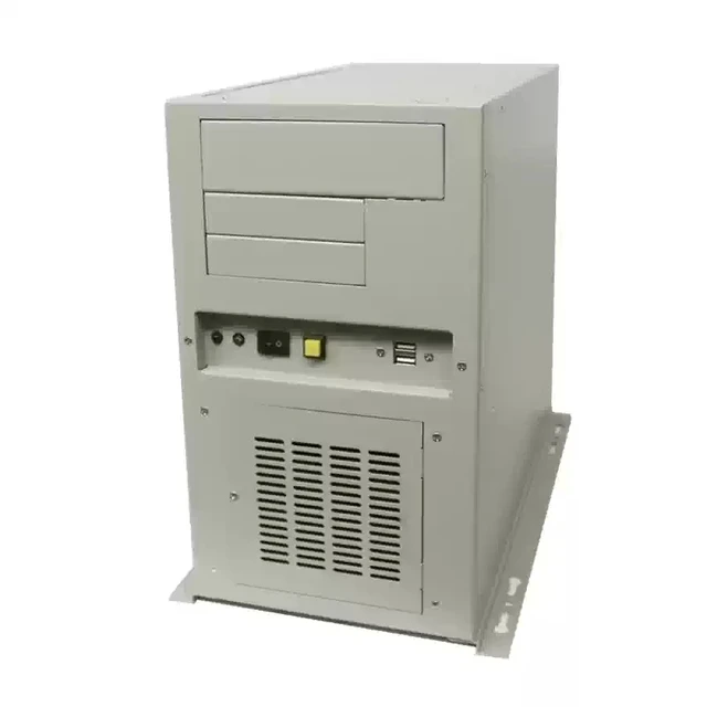Alt view image 2 of 5 - Wall-Mount Industrial Chassis (Chassis Only) 4U/19", 7-Slot ATX, Supports Wall/Desktop/Rack Mount, Advantech-Compatible Structure, for CNC/Industrial Control/Machine Vision