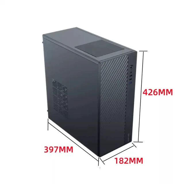 Alt view image 4 of 4 - H7 Mid-Tower Chassis (Chassis Only) Supports ATX/E-ATX/M-ATX/ITX, 7 Slots, GPU Up to 360mm