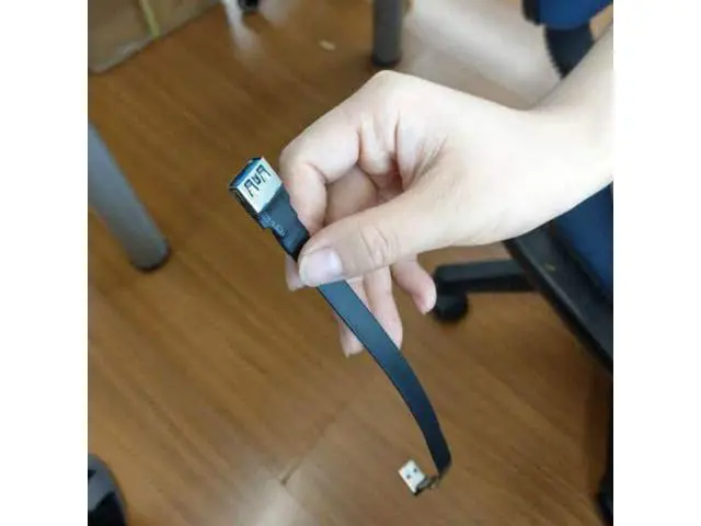 Alt view image 6 of 7 - ADT-Link USB 3.0 Cable USB to USB Cable Type A Male to Male Extension Cable Super Speed HDD 90/270 Degree Angle Up/Down Angled (30cm,S4-S4)